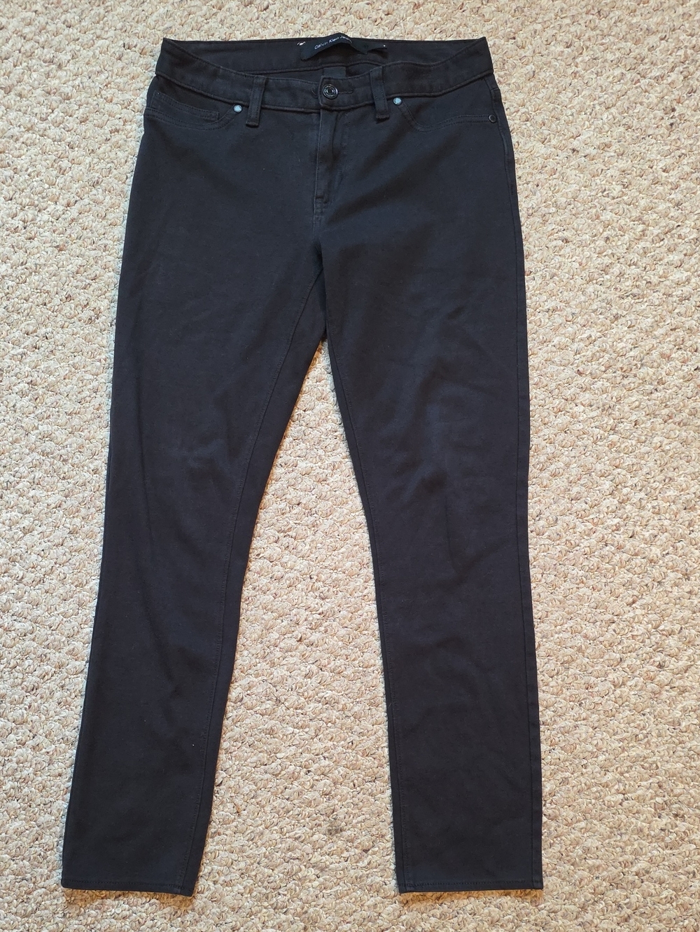 Calvin Klein Jeans Women's Black Slim Chinos